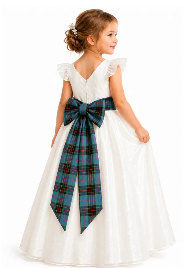 Murray Girl's Tartan Sash with Bow