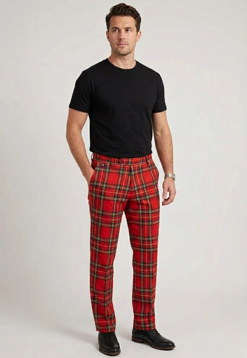 Buchanan Men's Tartan Golf Trouser