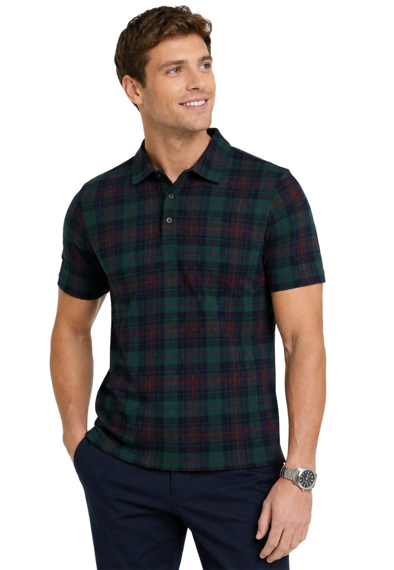 Plaid Polo Shirt