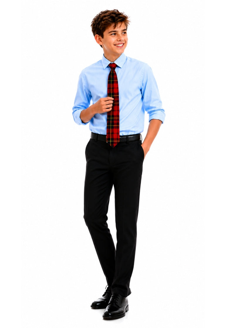 Premium Boy's Tartan Tie