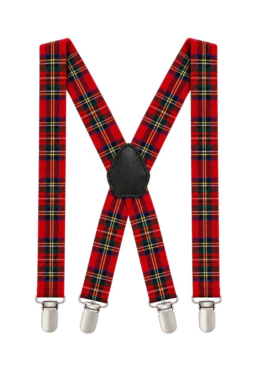 Royal Stewart Boy's Tartan Braces