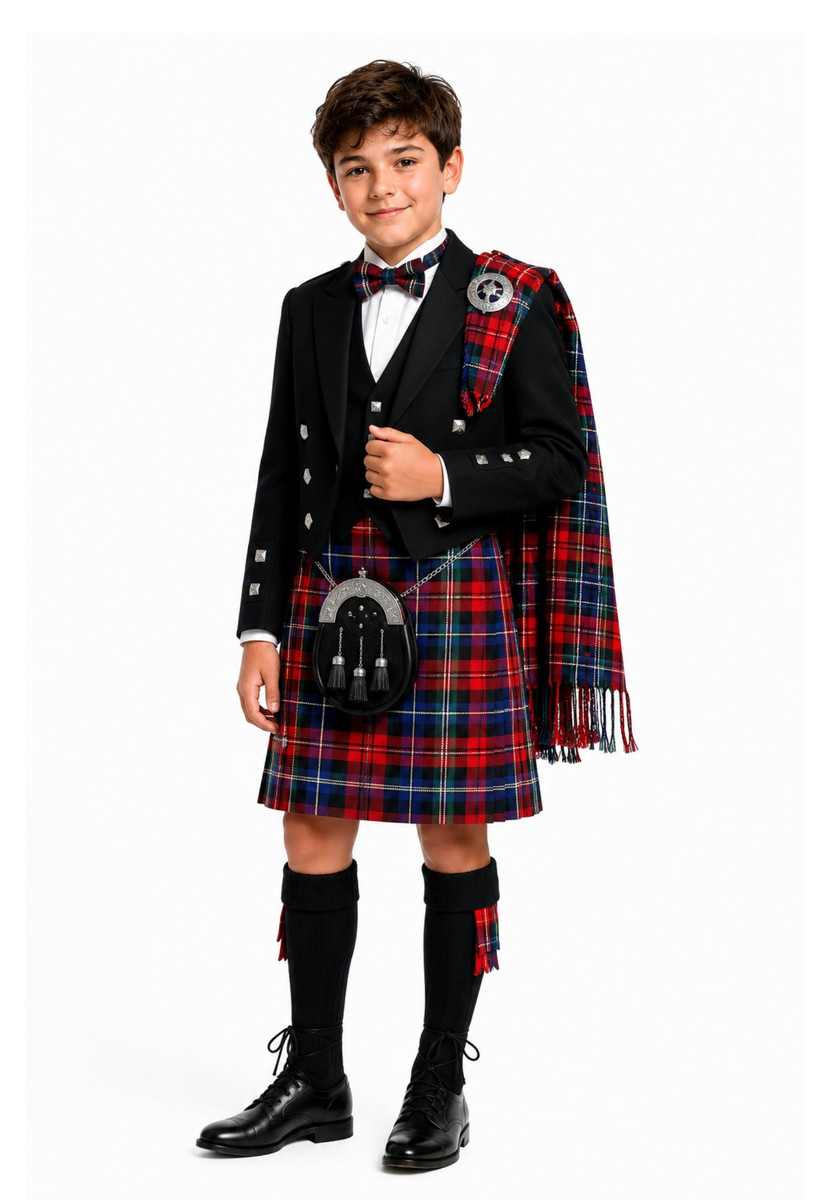 Boy's Tartan Fly Plaid