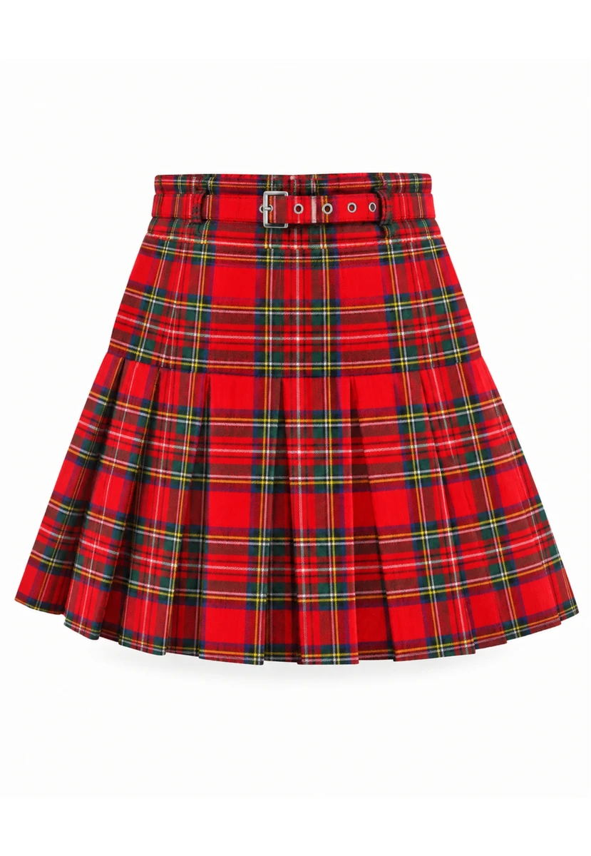 Royal Stewart Celtic Charm Pleated Skirt