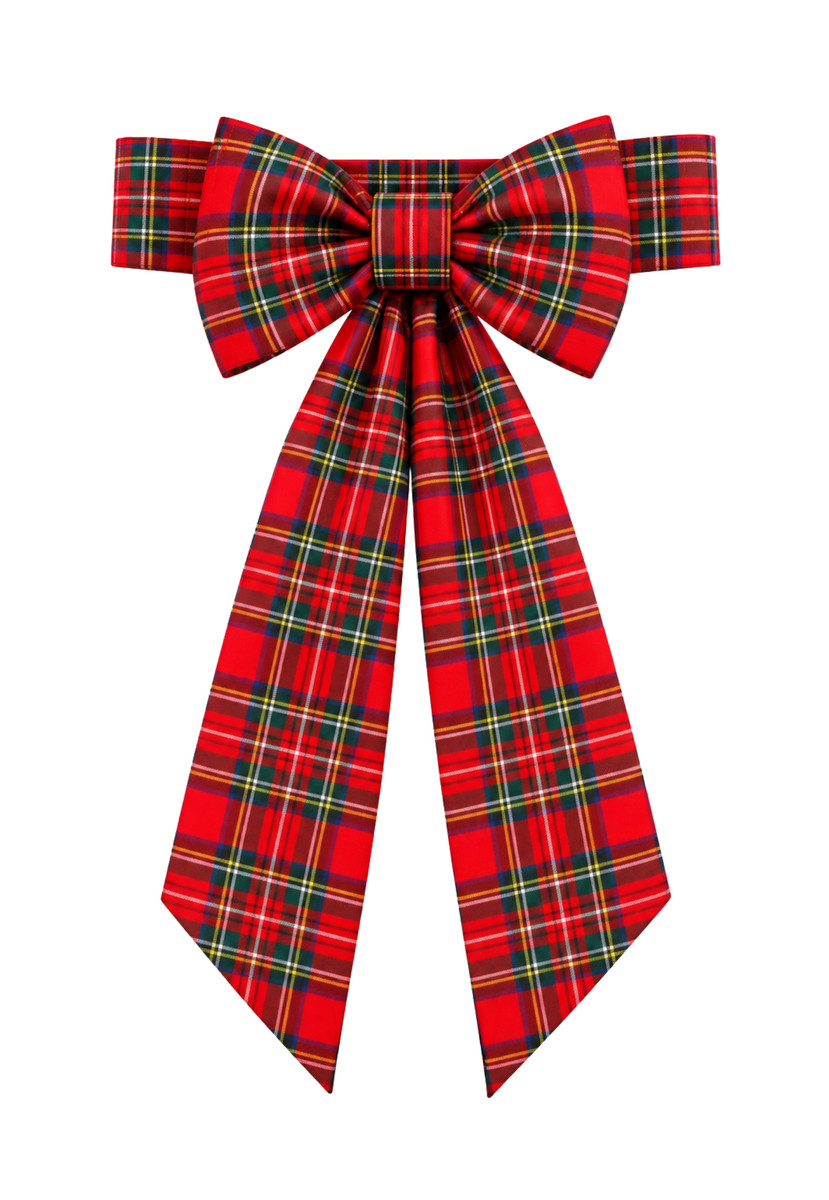 Royal Stewart Girl's Tartan Sash with Bow