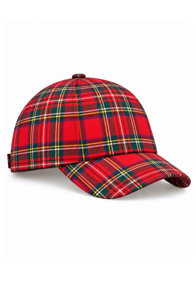 Royal Stewart Plaid Golf Cap
