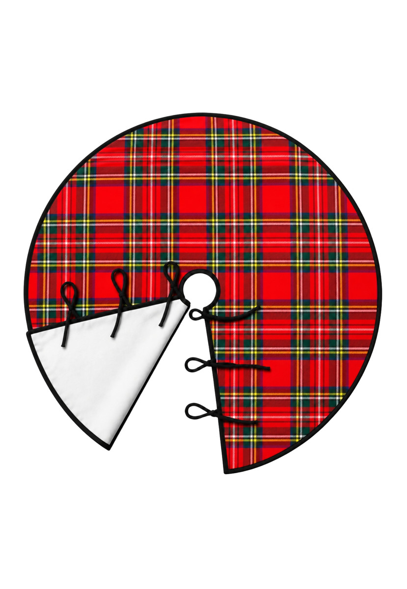 Royal Stewart Tartan Christmas Tree Skirt