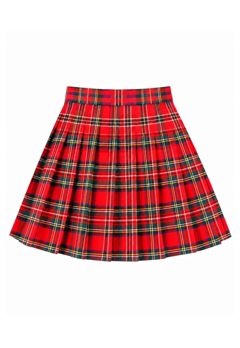 Royal Stewart Wrap-Around pleated Skirt
