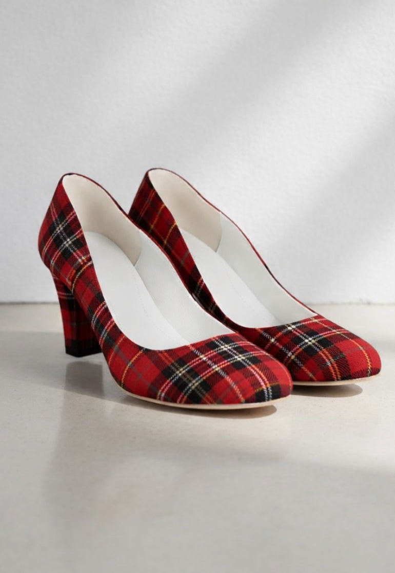 Tartan Court Shoes