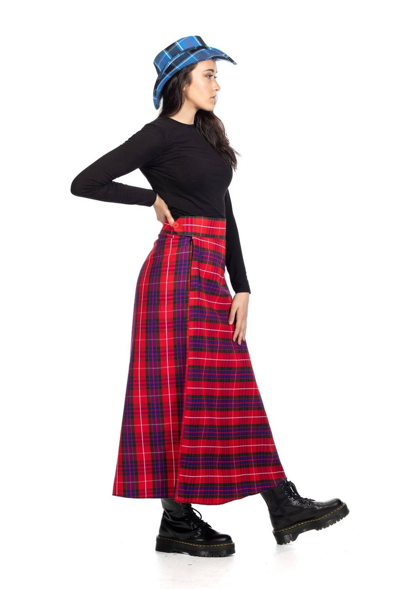 Heritage Wrap Skirt, Adjustable Waist & Modest Drape