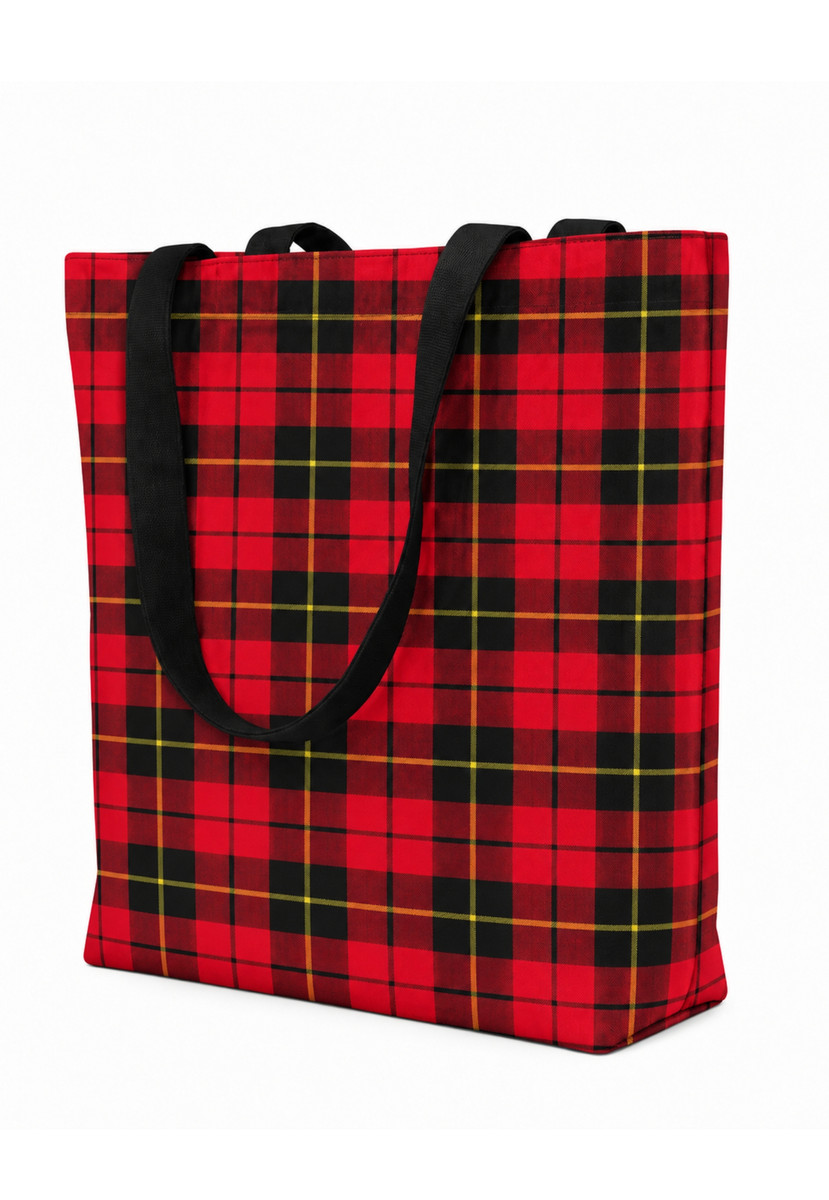 Wallace Plaid Shoulder Strap Bag