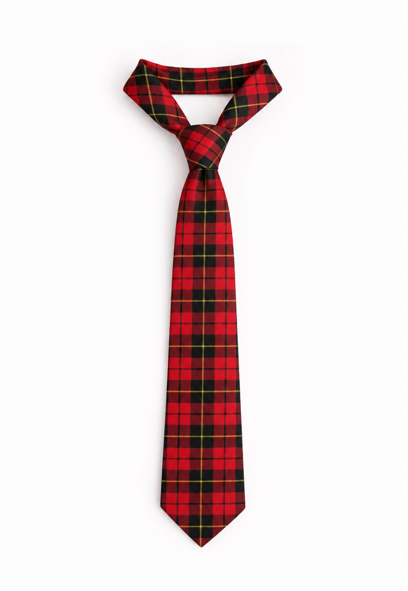 Wallace Tartan Narrow Tie