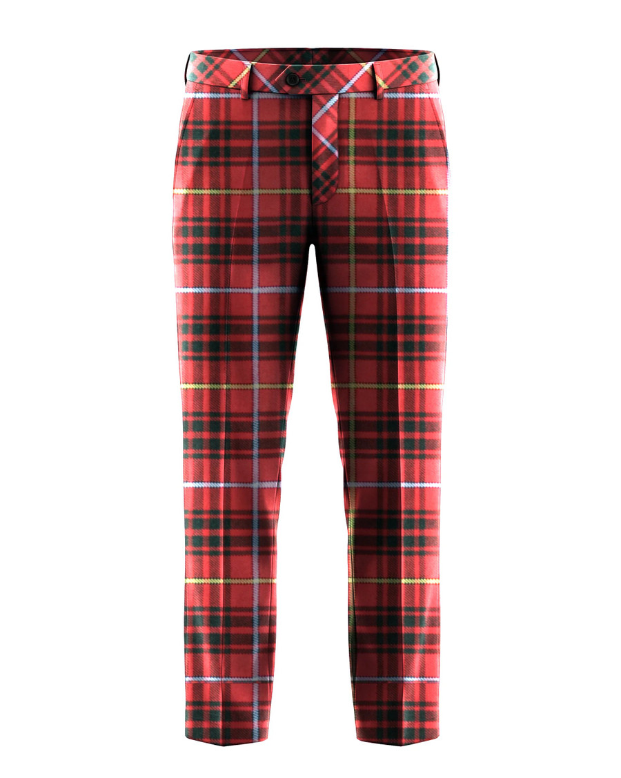 Bruce Men's Tartan Golf Trouser