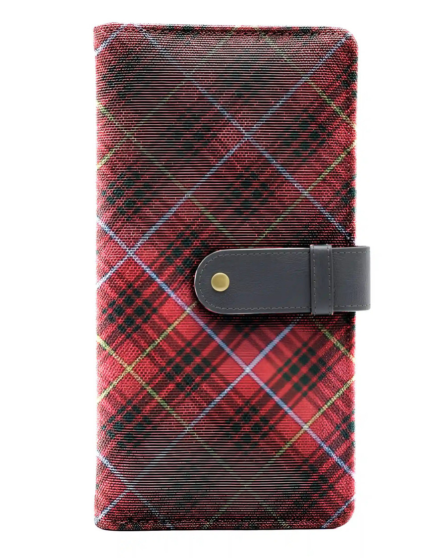 Bruce Tartan Travel Wallet