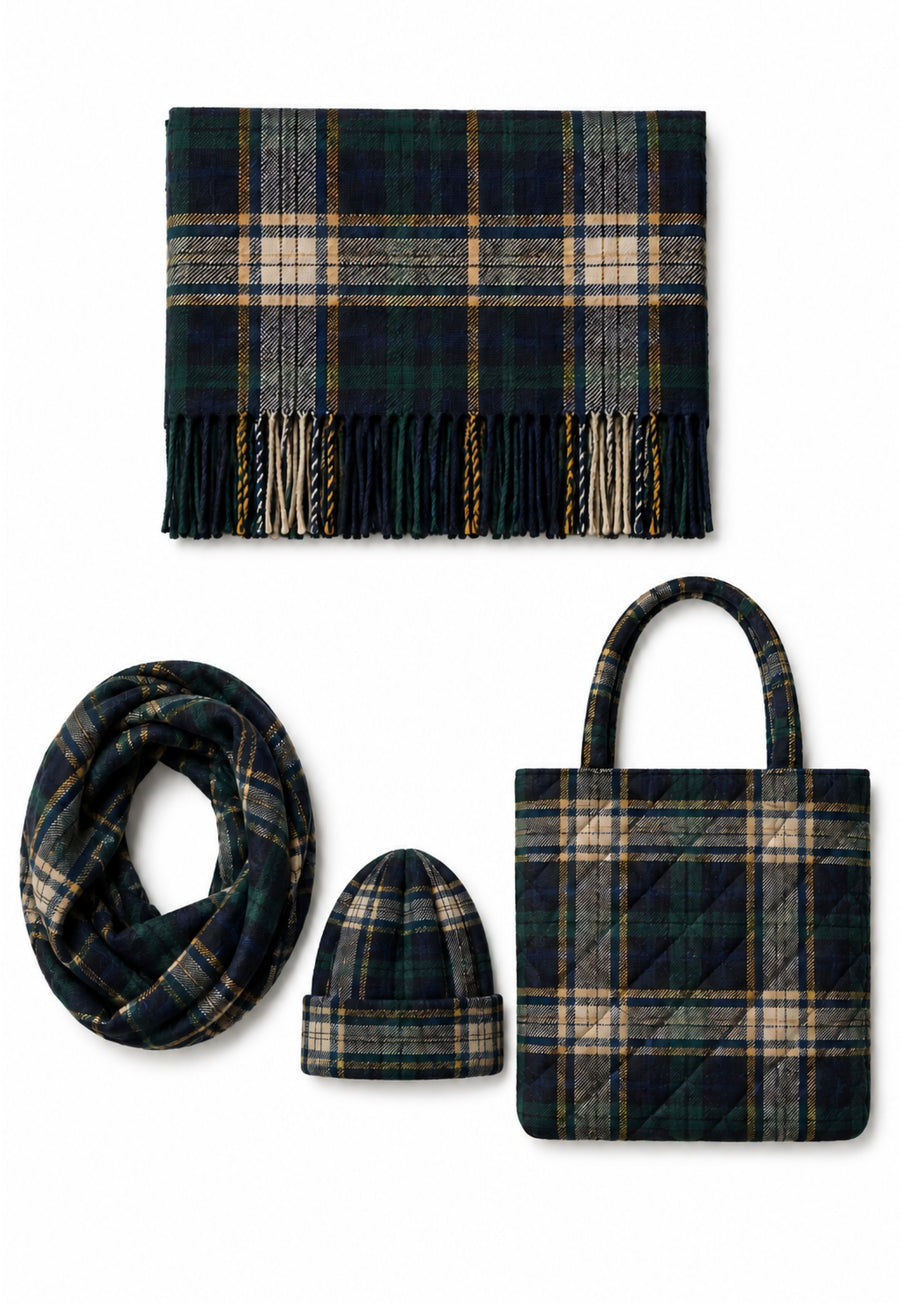 Tartan Winter Set