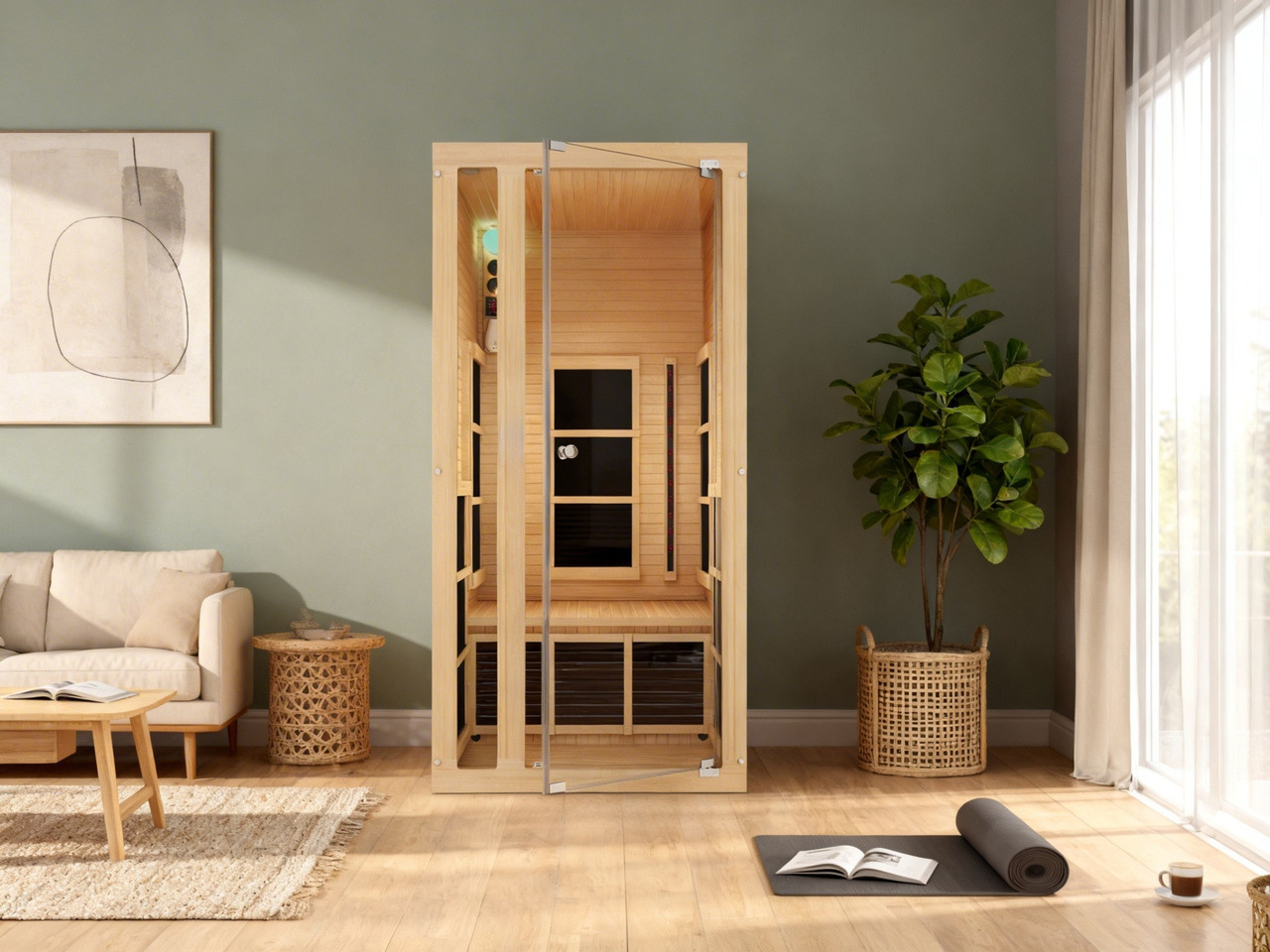 Ensi™ 1 Person Ultra Low EMF Far Infrared Sauna | JNH Lifestyles
