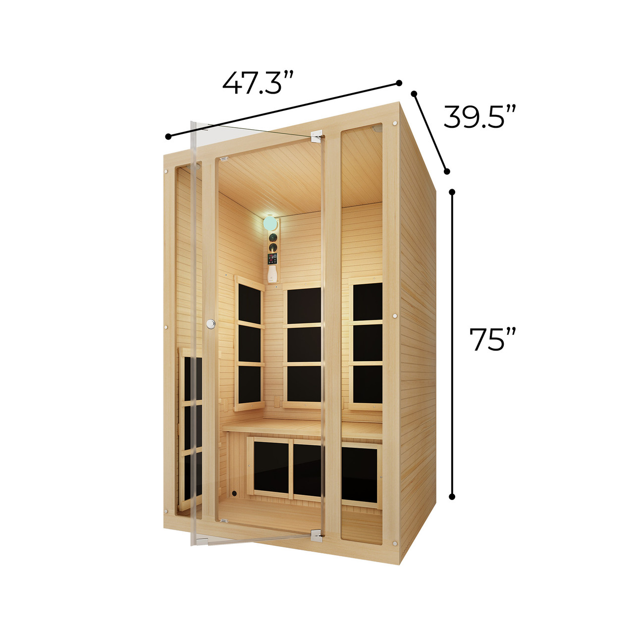 Joyous 2-Person Far Infrared Sauna