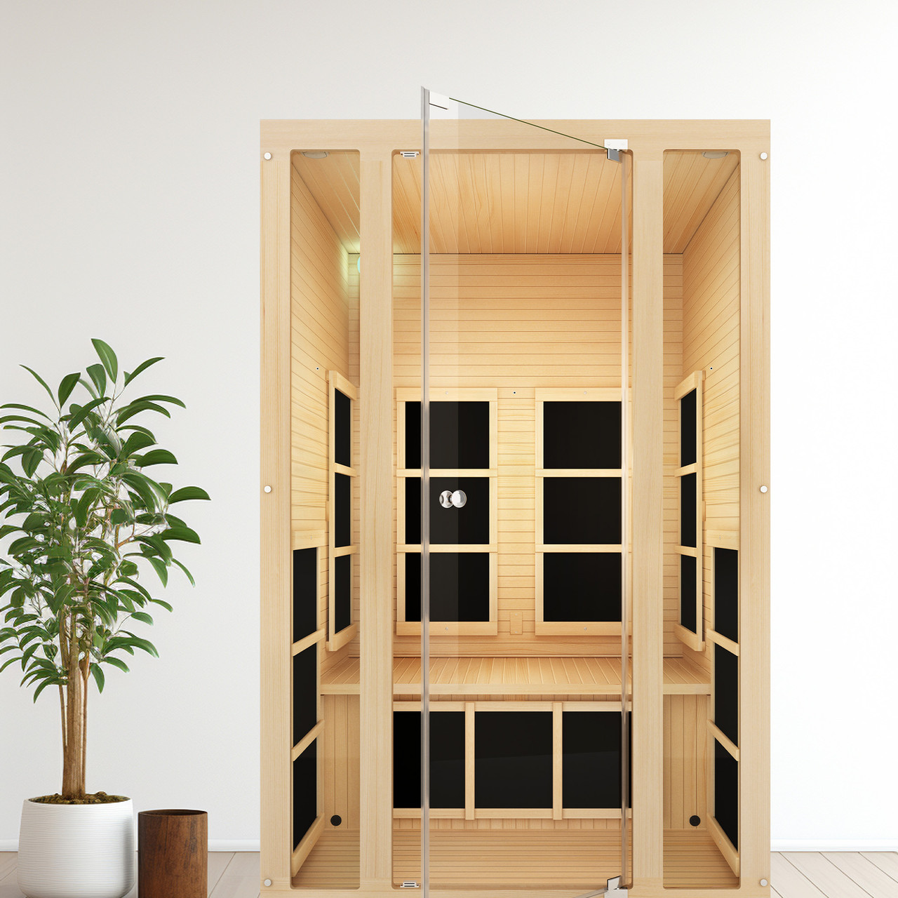JNH Lifestyles Joyous Far Infrared Sauna - Thumbnail 3