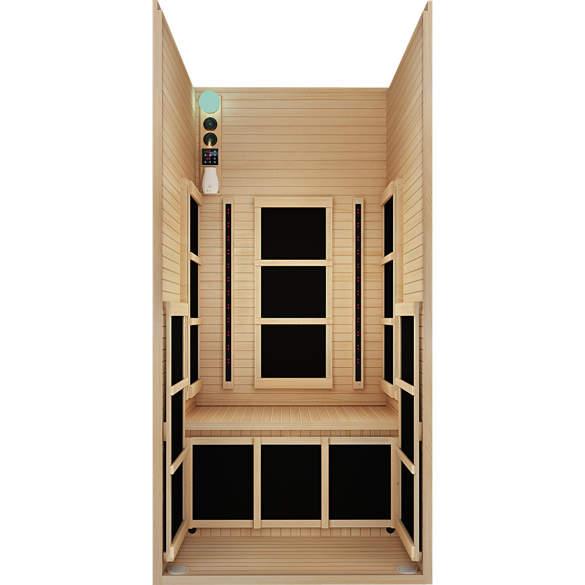 Tosi™ 1 Person Ultra-Low EMF Full Spectrum Infrared Sauna