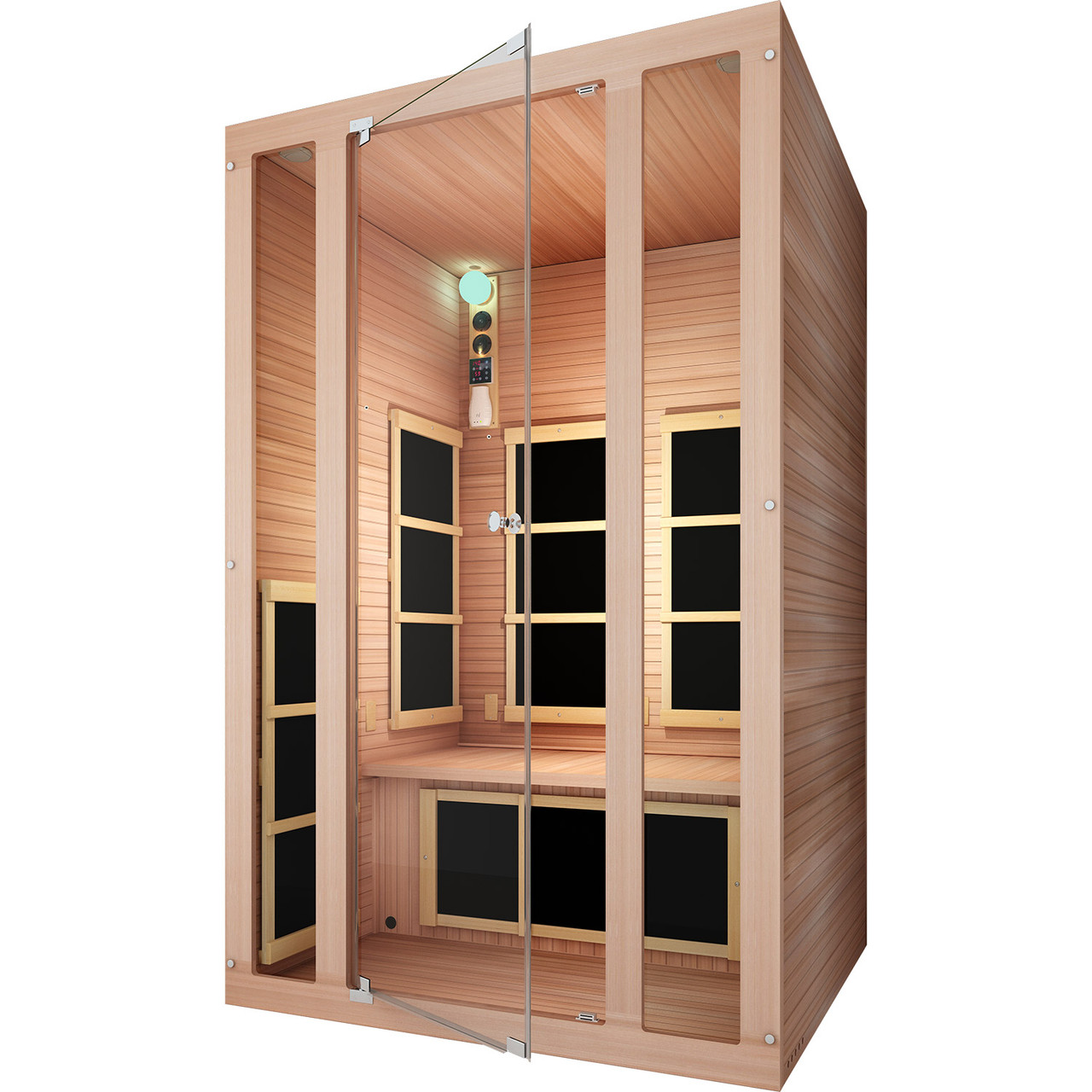 Ensi 2-Person Far Infrared Sauna - Cedar