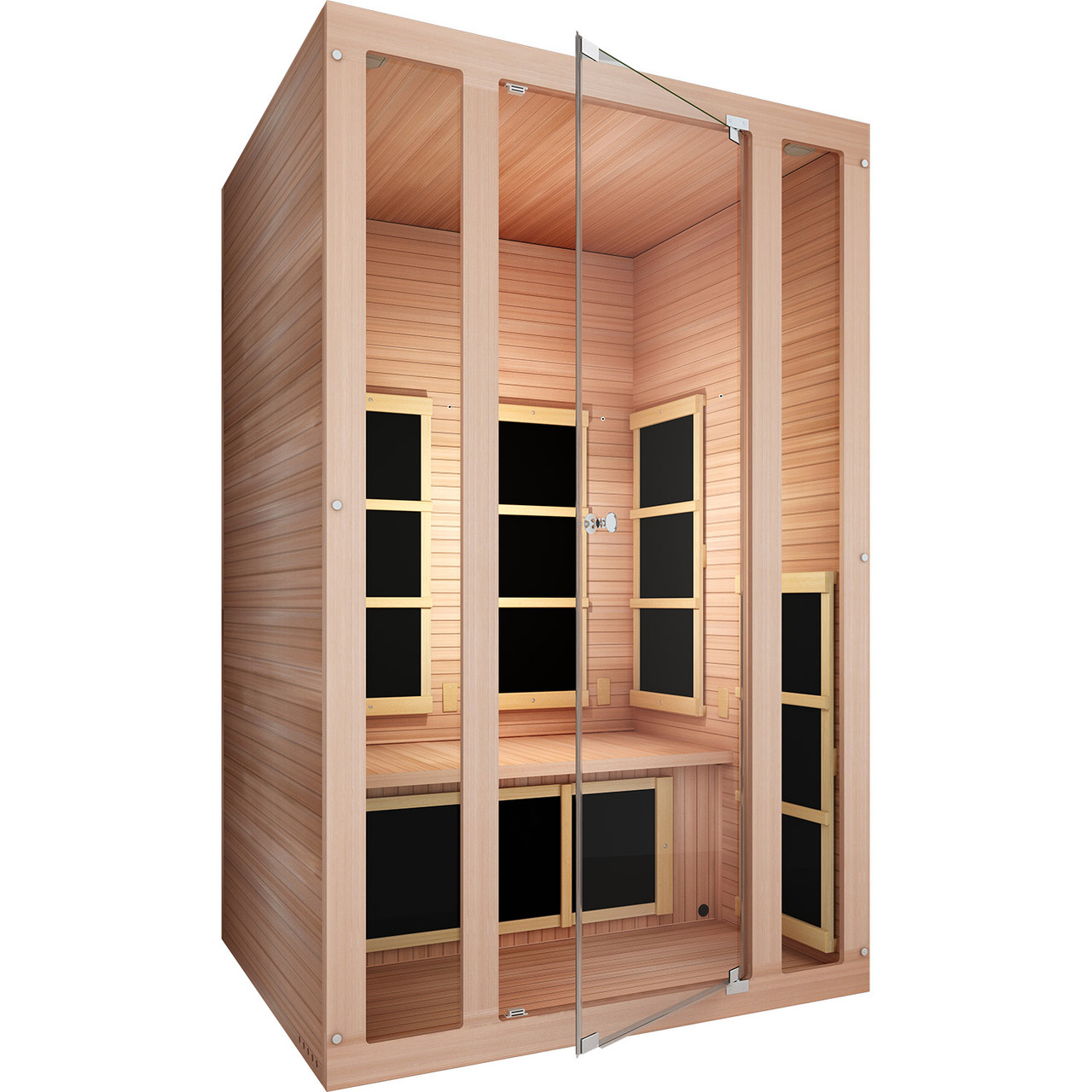 Ensi 2-Person Far Infrared Sauna - Cedar - Thumbnail 4