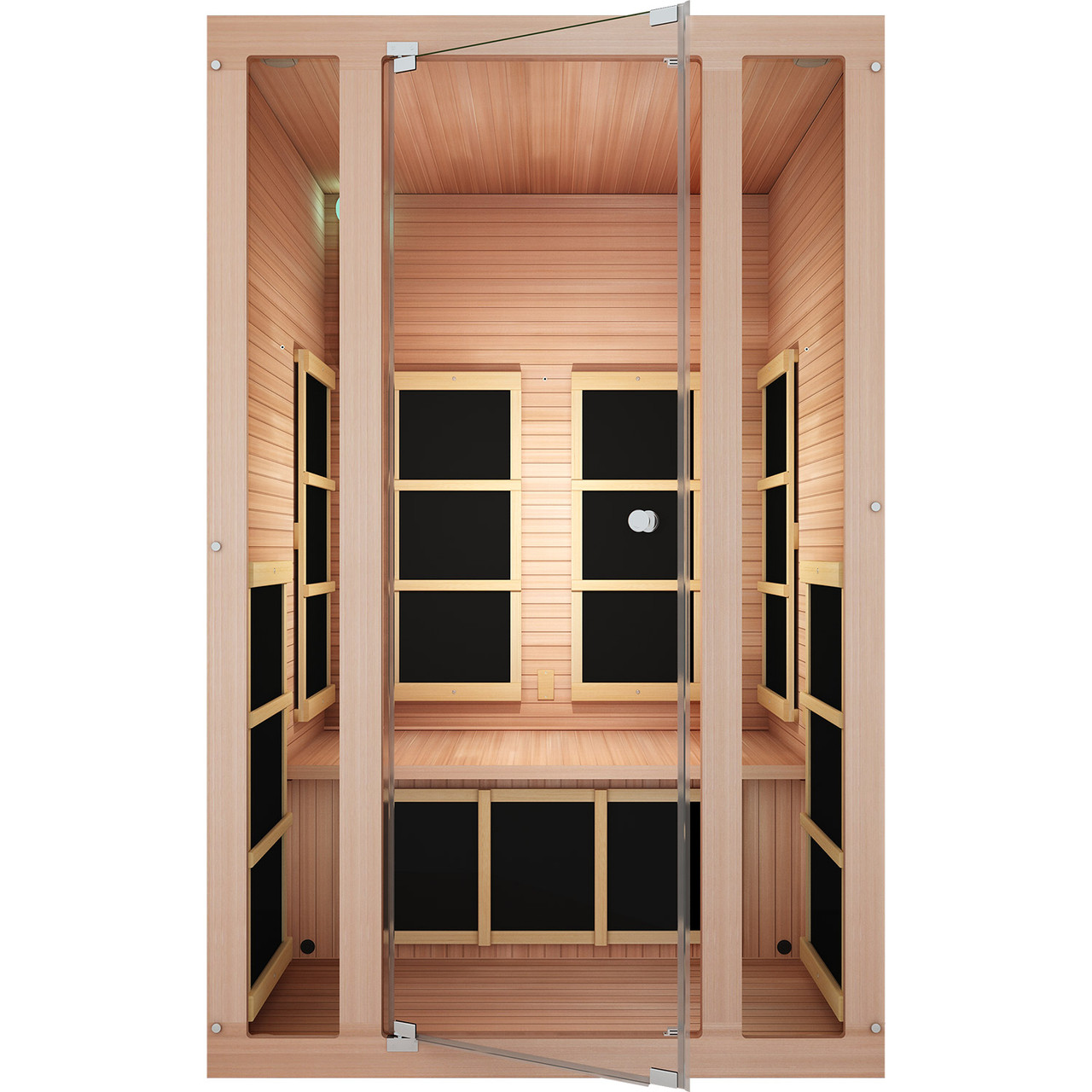 JNH Lifestyles Ensi™ Red Cedar 2 Person Far Infrared Sauna (Ultra
