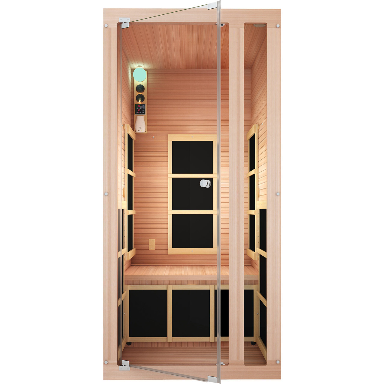 マ*イ様 IE SAUNA Ensi™ Red Cedar 1 Person Ultra Low EMF Far Infrared Sauna | JNH
