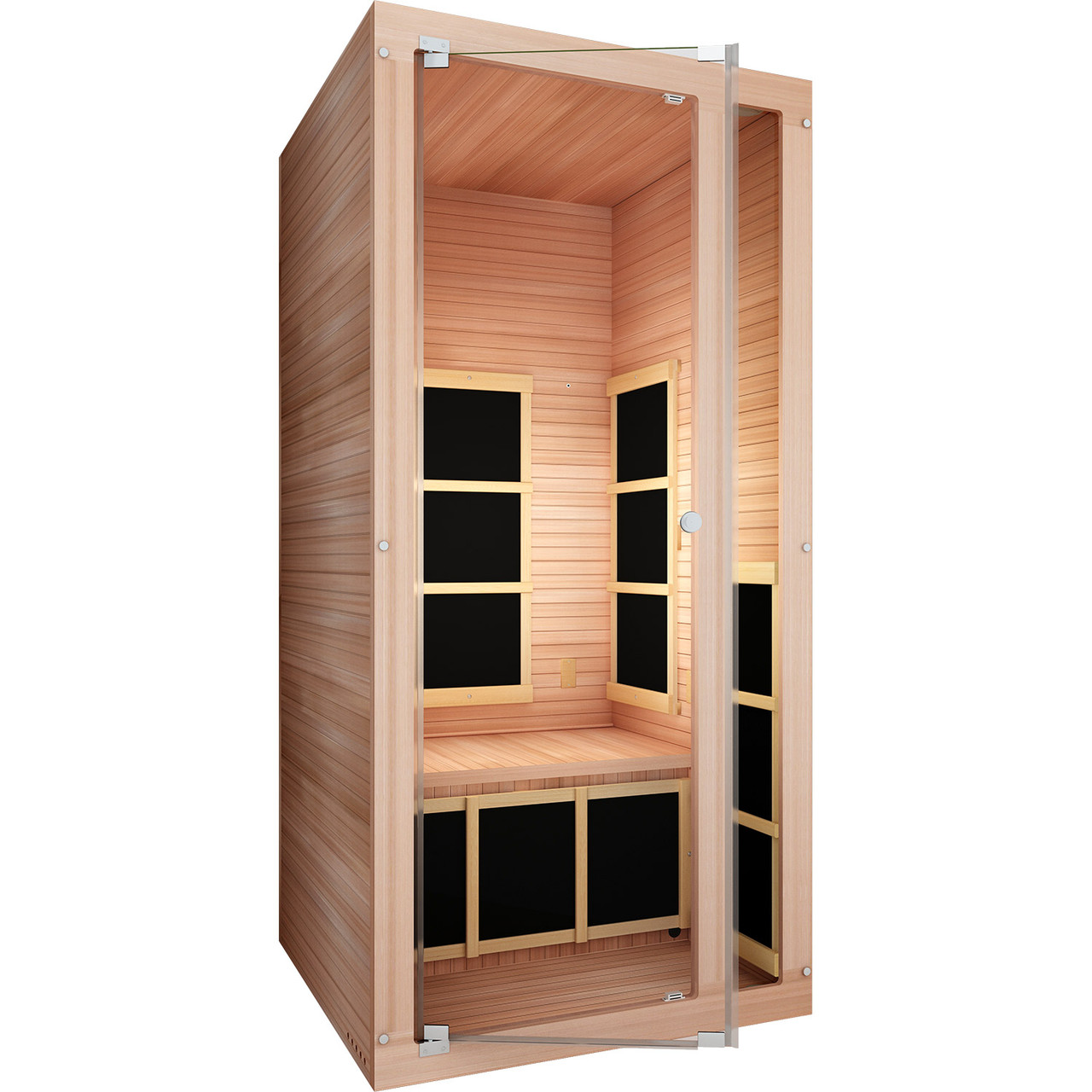 Ensi™ Red Cedar 1 Person Ultra Low EMF Far Infrared Sauna | JNH