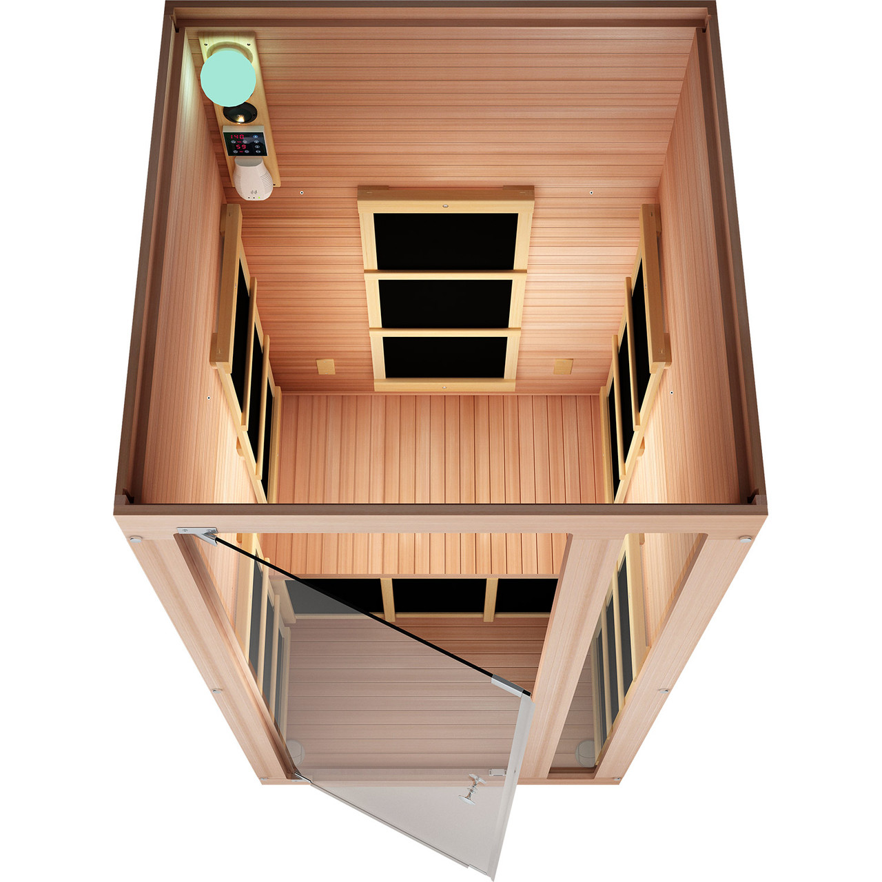 Ensi™ Red Cedar 1 Person Ultra Low EMF Far Infrared Sauna | JNH