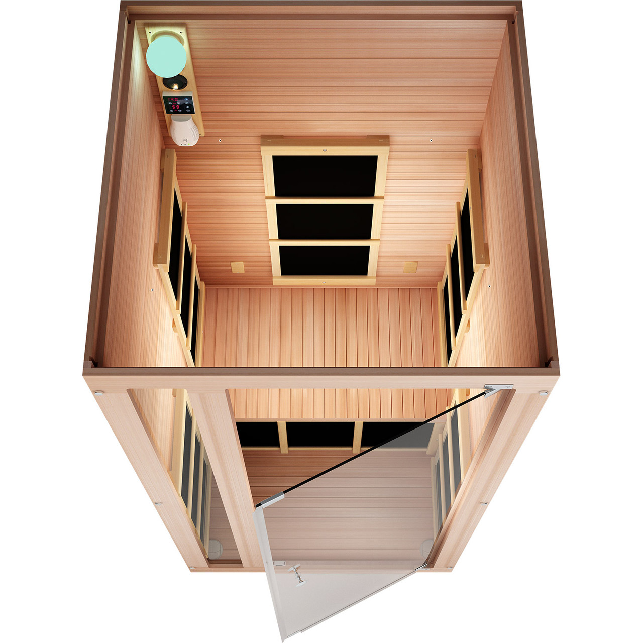 Ensi™ Red Cedar 1 Person Ultra Low EMF Far Infrared Sauna | JNH