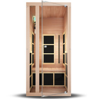 Tosi™ 1-Person Full Spectrum Infrared Sauna - Cedar (Ultra-Low EMF)