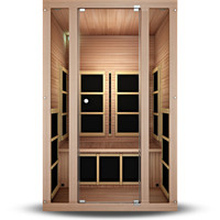 Tosi™ 2-Person Full Spectrum Infrared Sauna - Cedar (Ultra-Low EMF)