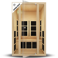 Tosi™ 2-Person Full Spectrum Infrared Sauna - Hemlock (Open-Box)