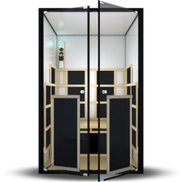 ProSeries 200 Commercial-Grade High-Heat 170°F 2-Person Full-Body 360° Indoor/Patio Far Infrared Sauna (Ultra-Low EMF)