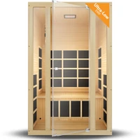 Ensi+™ High-Heat 170°F 2-Person Far Infrared Sauna (Ultra-Low EMF)