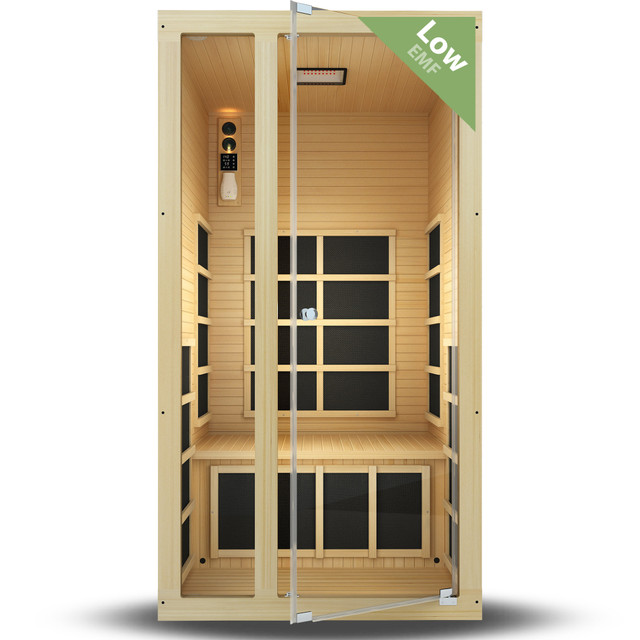 Joyous+™ High-Heat 170°F 1-2 Person Far Infrared Sauna (Low EMF)