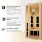 Ensi™ 1-Person Far Infrared Sauna (Ultra-Low EMF)
