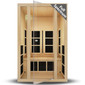 Tosi™ 2-Person Full Spectrum Infrared Sauna - Hemlock (Ultra-Low EMF) Tosi™ 2-Person Full Spectrum Infrared Sauna - Hemlock (Ultra-Low EMF)