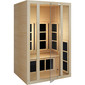Tosi™ 2-Person Full Spectrum Infrared Sauna - Cedar (Ultra-Low EMF)
