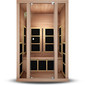 Tosi™ 2-Person Full Spectrum Infrared Sauna - Cedar (Ultra-Low EMF)