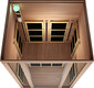 Tosi Red™ 2-Person Full Spectrum Infrared Sauna - Cedar (Ultra-Low EMF)