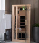 Tosi™ 1-Person Full Spectrum Infrared Sauna - Cedar (Ultra-Low EMF)