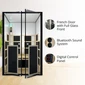 ProSeries 200 Commercial-Grade High-Heat 170°F 2-Person Full-Body 360° Indoor/Patio Far Infrared Sauna (Ultra-Low EMF)