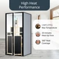 ProSeries 100 Commercial-Grade High-Heat 170°F 1-Person Full-Body 360° Indoor/Patio Far Infrared Sauna (Ultra-Low EMF)