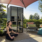 ProSeries 100 Commercial-Grade High-Heat 170°F 1-Person Full-Body 360° Indoor/Patio Far Infrared Sauna (Ultra-Low EMF)