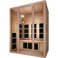 Ensi Red™ 3-Person Far Infrared Sauna - Cedar (Ultra-Low EMF) Open Box
