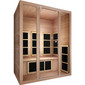 Ensi Red™ 3-Person Far Infrared Sauna - Cedar (Ultra-Low EMF) Open Box