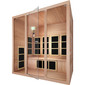 Ensi Red™ 4-Person Far Infrared Sauna - Cedar (Ultra-Low EMF) Open Box