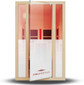 Arki™ Duo 170°F 2-Person Full-Body 360° Medical-Grade Red Light Therapy + Full Spectrum High-Heat Infrared Sauna (Open-Box)