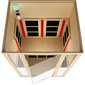 Arki™ Duo 170°F 2-Person Full-Body 360° Medical-Grade Red Light Therapy + Full Spectrum High-Heat Infrared Sauna (Open-Box)