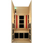 Arki™ Solo High-Heat 170°F 1-Person Full-Body 360° Medical-Grade Red Light Therapy Infrared Sauna (Open-Box)